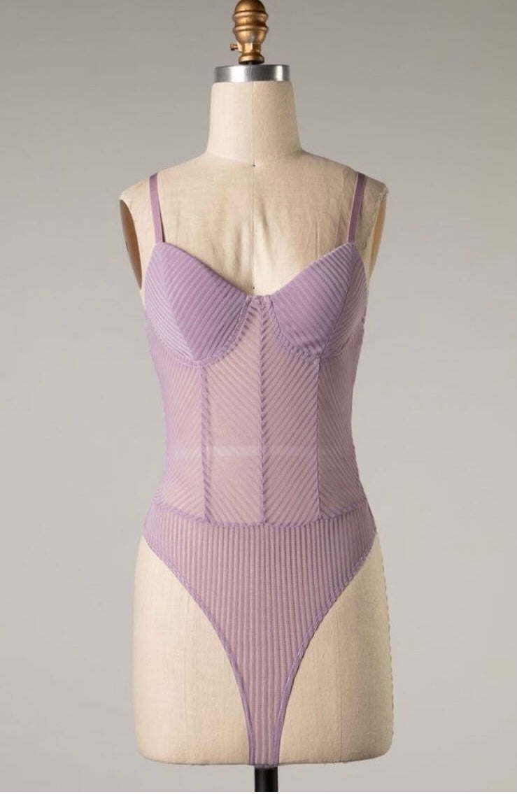 LAVANDER TANK BODYSUIT