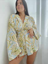 Load image into Gallery viewer, TIE FULL SLEEVE ROMPER
